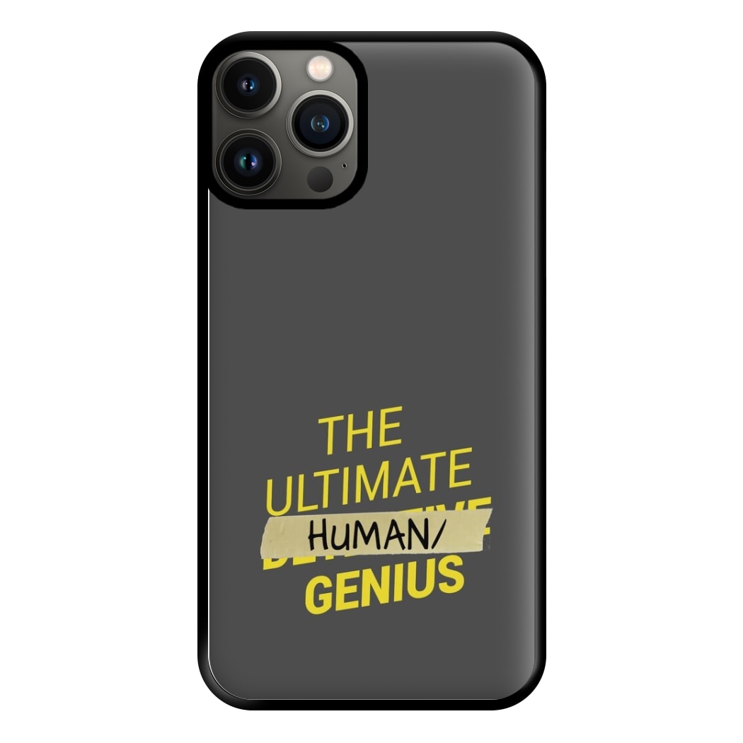 The Ultimate Human Genius - B99 Phone Case for iPhone 11 Pro Max