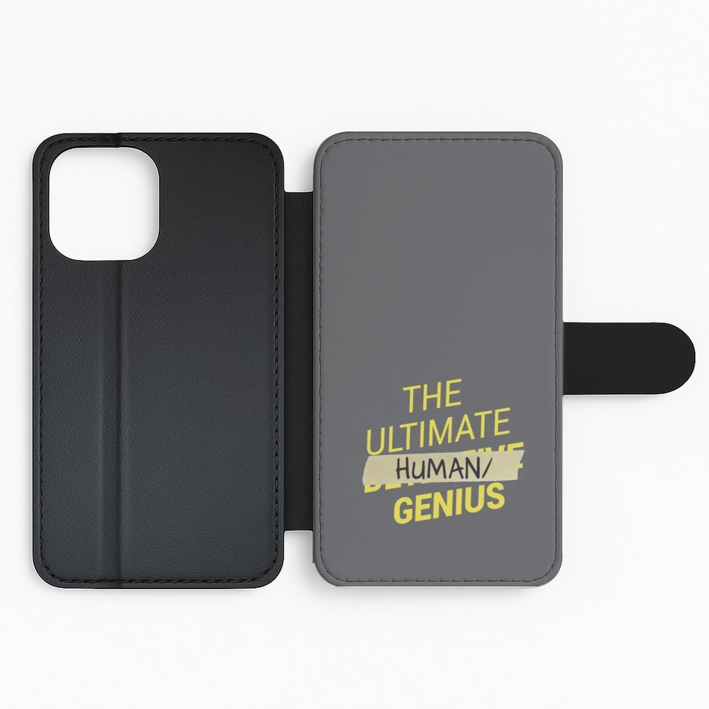 The Ultimate Human Genius - B99 Flip Phone Case