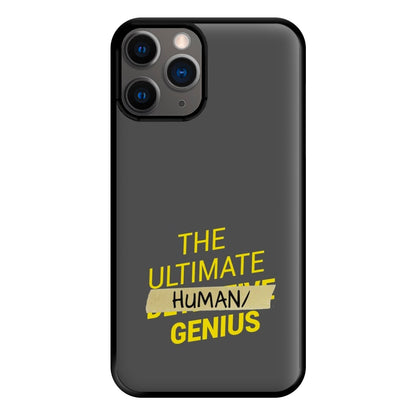 The Ultimate Human Genius - B99 Phone Case for iPhone 12 Pro Max