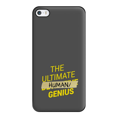 The Ultimate Human Genius - B99 Phone Case for iPhone 5 / 5s / SE 2016