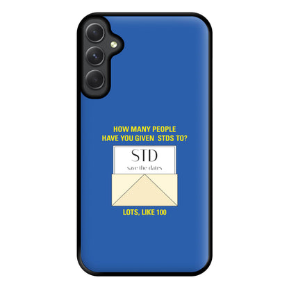 Save The Date Cards - B99 Phone Case for Galaxy A54