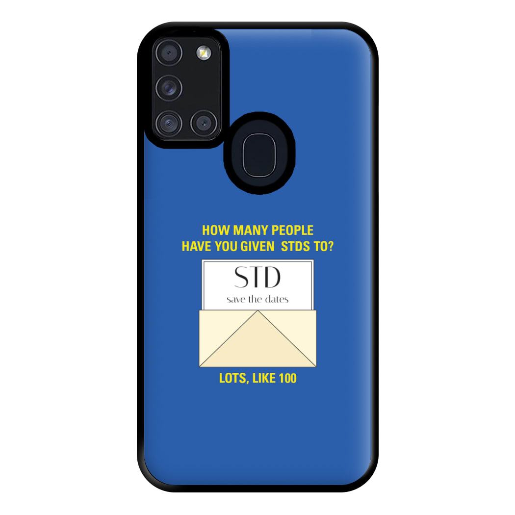 Save The Date Cards - B99 Phone Case for Galaxy A21s