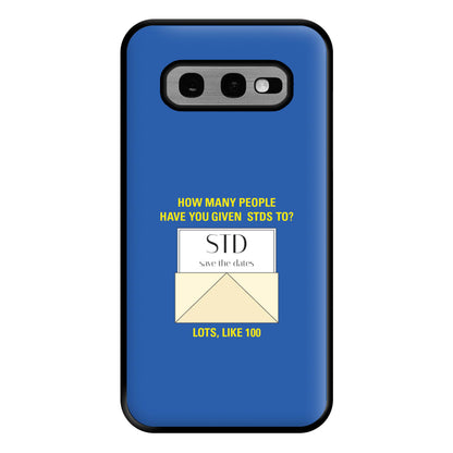 Save The Date Cards - B99 Phone Case for Galaxy S10e