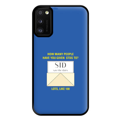 Save The Date Cards - B99 Phone Case for Galaxy A41