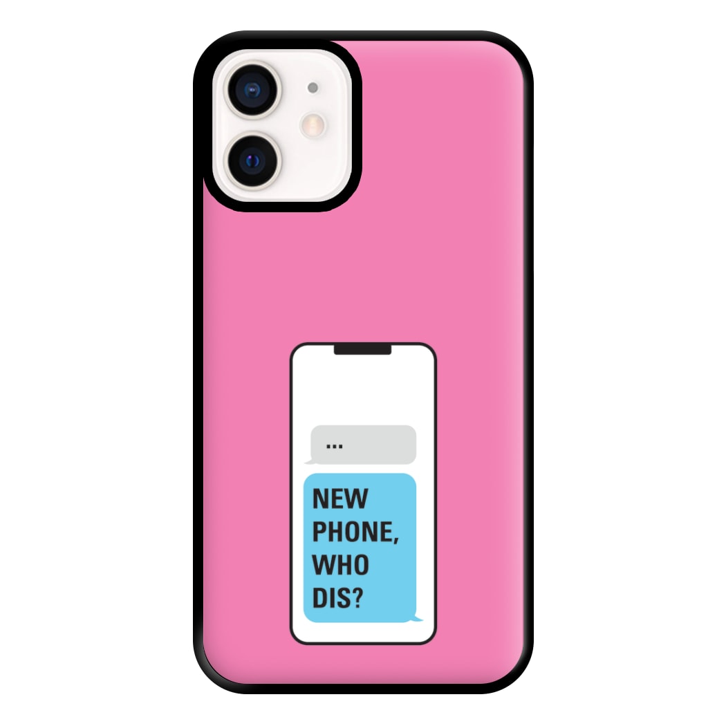 New Phone, Who Dis - B99 Phone Case for iPhone 13 Mini