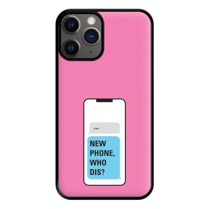 New Phone, Who Dis - B99 Phone Case for iPhone 12 Pro Max