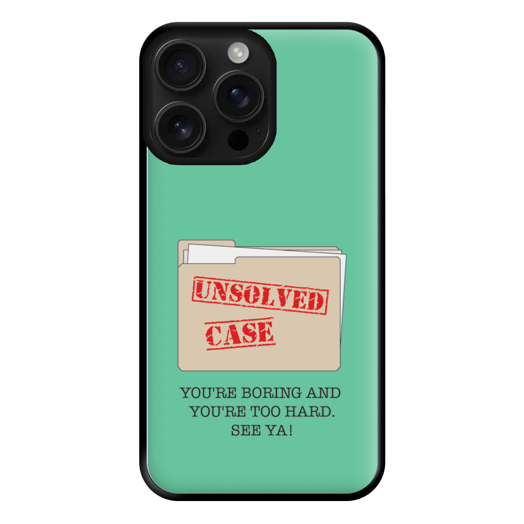 Unsolved Case - B99 Phone Case for iPhone 16 Pro Max