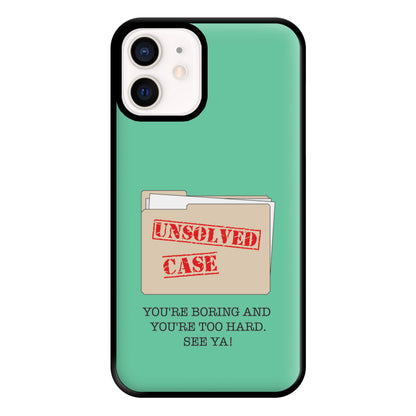 Unsolved Case - B99 Phone Case for iPhone 12 Mini