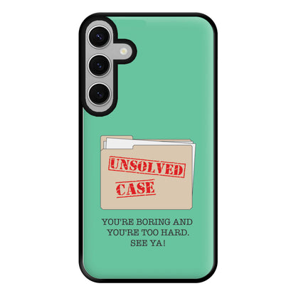 Unsolved Case - B99 Phone Case for Galaxy S24FE