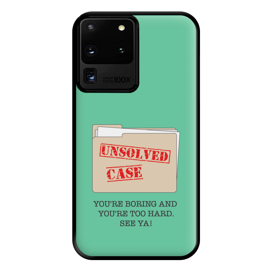 Unsolved Case - B99 Phone Case for Galaxy S20 Ultra