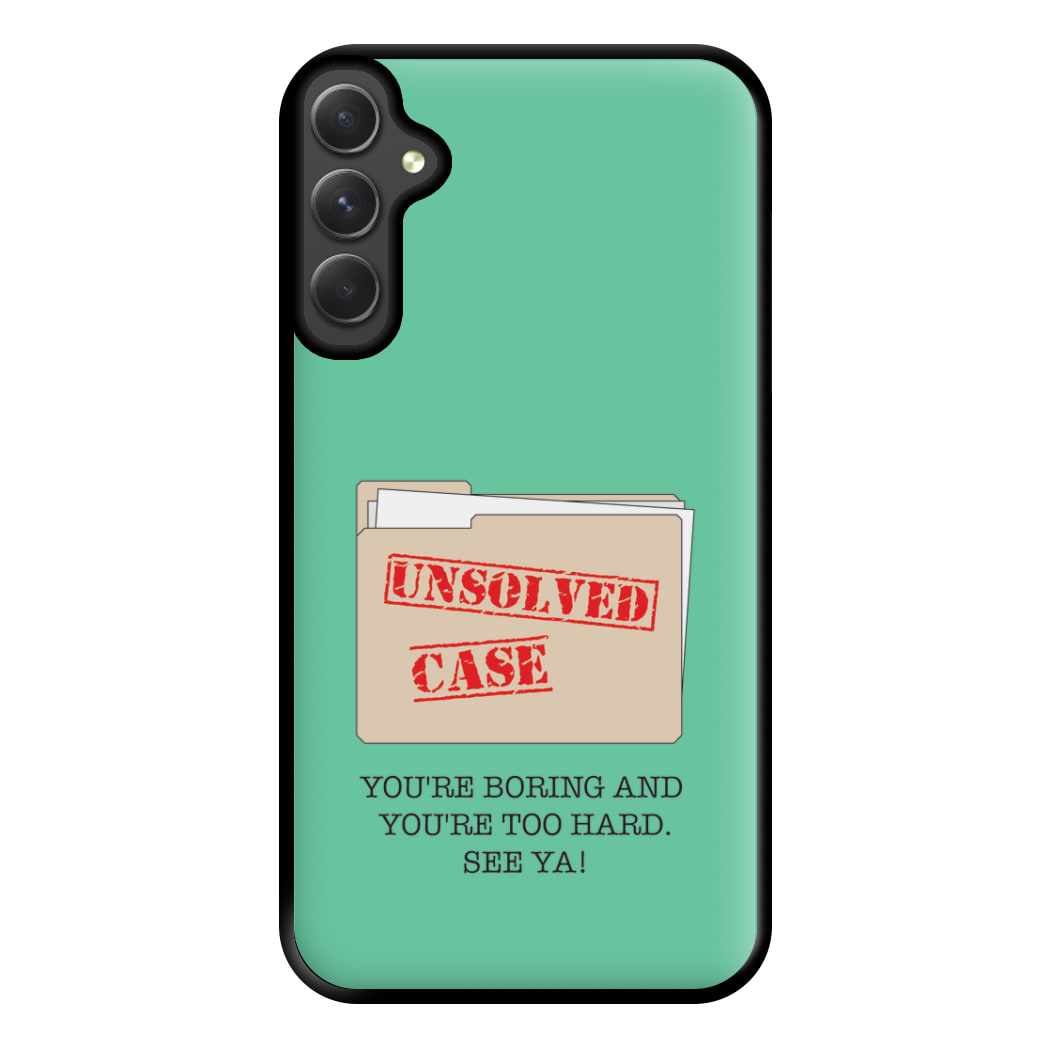 Unsolved Case - B99 Phone Case for Galaxy A54