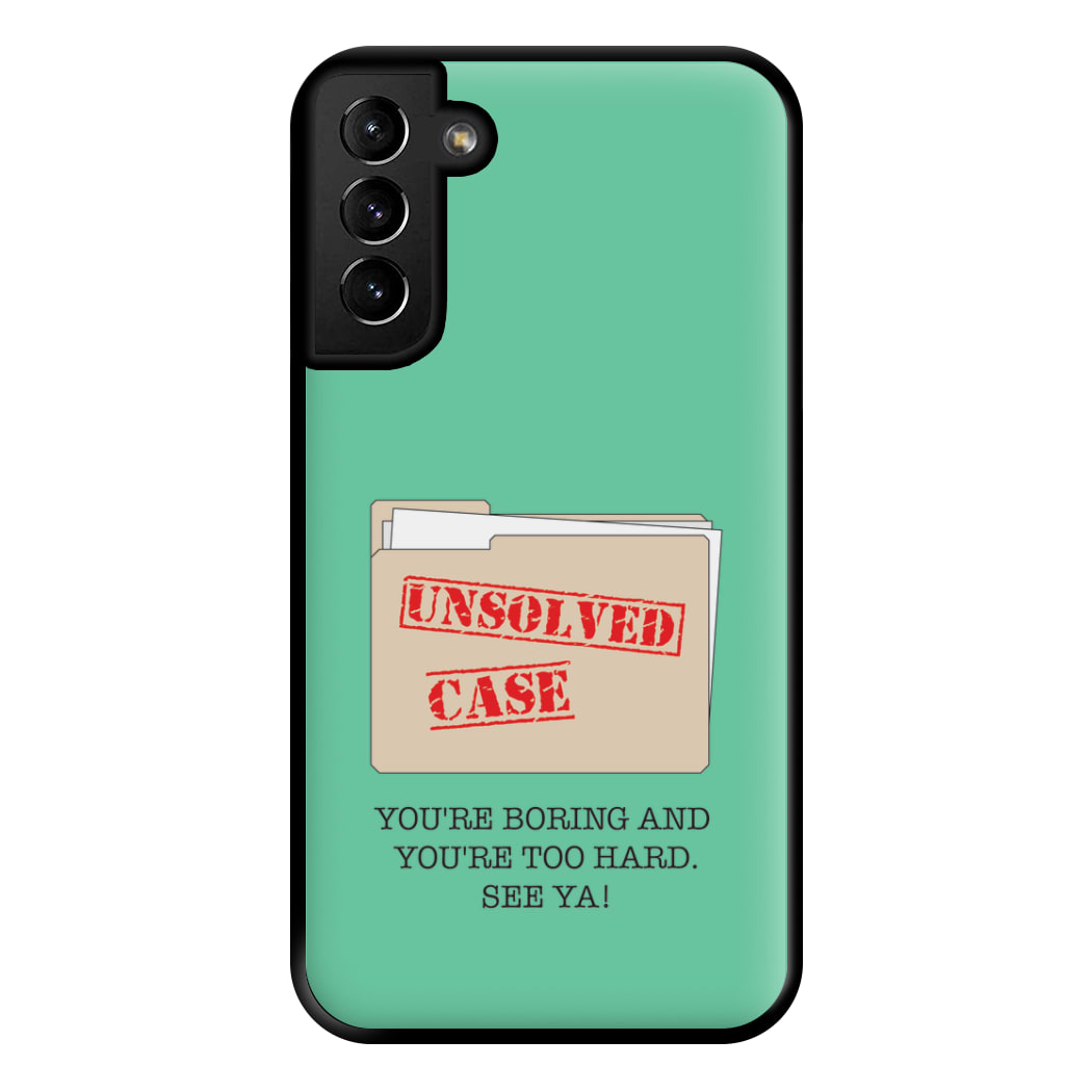 Unsolved Case - B99 Phone Case for Galaxy S21 Plus