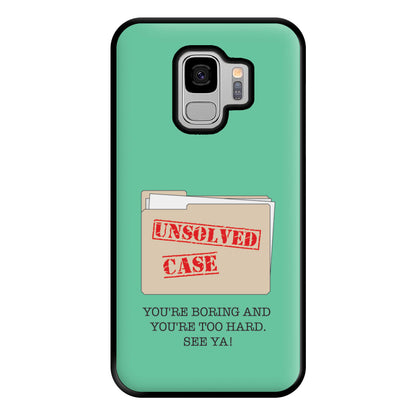 Unsolved Case - B99 Phone Case for Galaxy S9 Plus