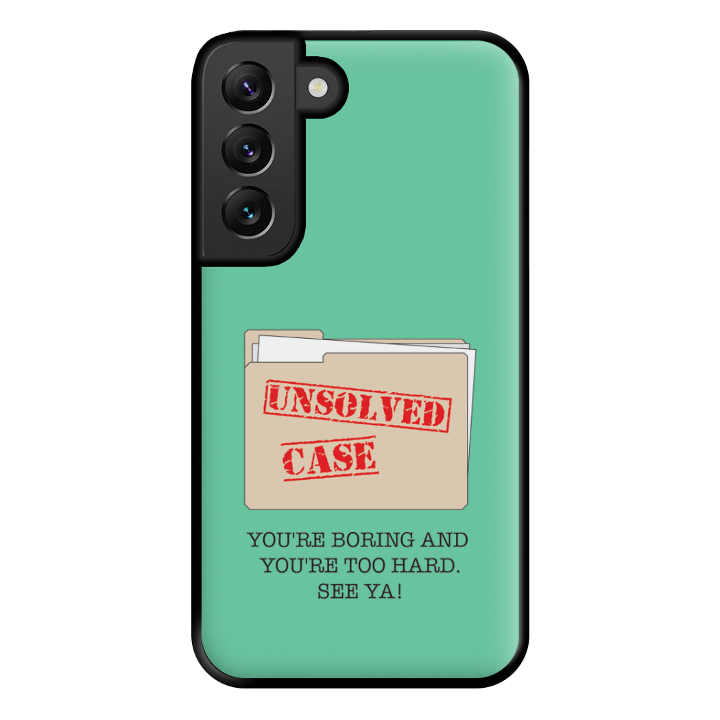 Unsolved Case - B99 Phone Case for Galaxy S22 Plus