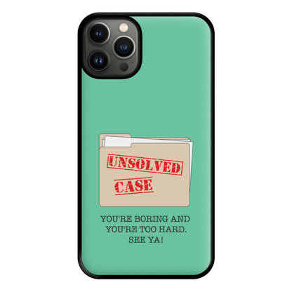 Unsolved Case - B99 Phone Case for iPhone 13