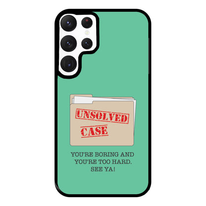 Unsolved Case - B99 Phone Case for Galaxy S22 Ultra