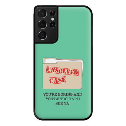 Unsolved Case - B99 Phone Case for Galaxy S21 Ultra