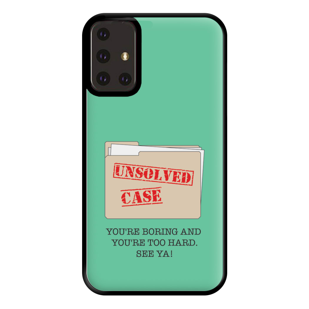 Unsolved Case - B99 Phone Case for Galaxy A71