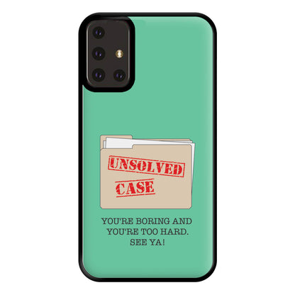 Unsolved Case - B99 Phone Case for Galaxy A71