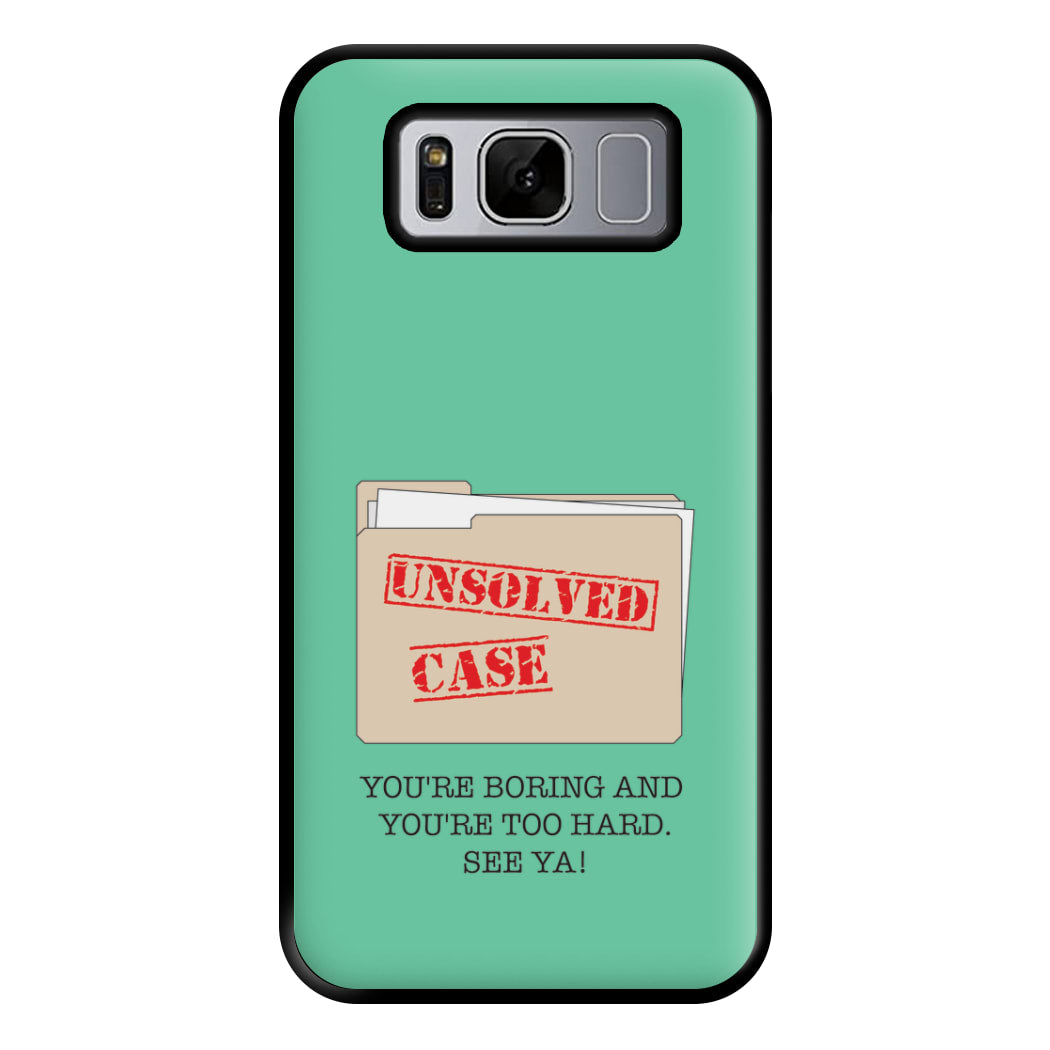 Unsolved Case - B99 Phone Case for Galaxy S8 Plus