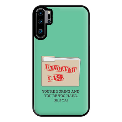 Unsolved Case - B99 Phone Case for Huawei P30 Pro