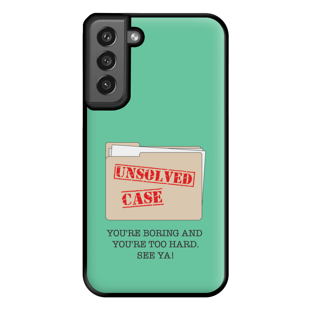 Unsolved Case - B99 Phone Case for Galaxy S21FE