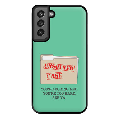 Unsolved Case - B99 Phone Case for Galaxy S21FE