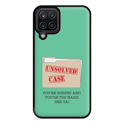 Unsolved Case - B99 Phone Case for Galaxy A12