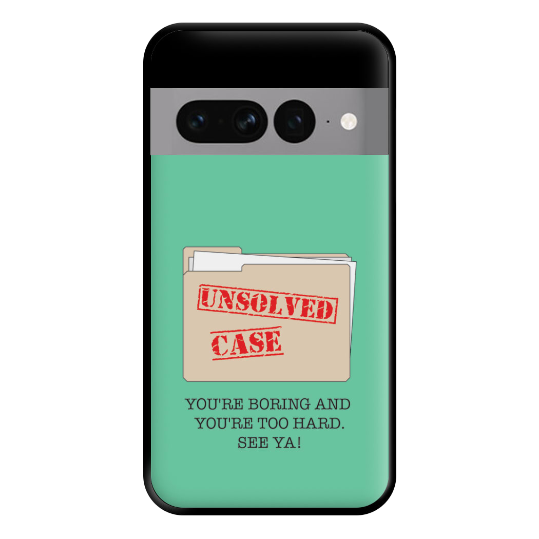 Unsolved Case - B99 Phone Case for Google Pixel 7 Pro