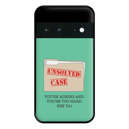 Unsolved Case - B99 Phone Case for Google Pixel 6a