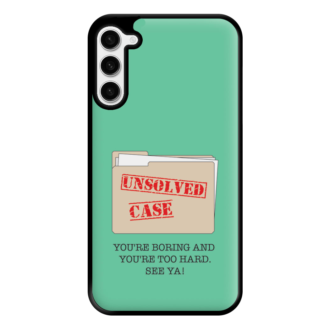 Unsolved Case - B99 Phone Case for Galaxy S23 Plus