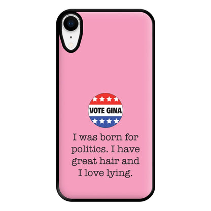 Vote Gina - B99 Phone Case for iPhone XR