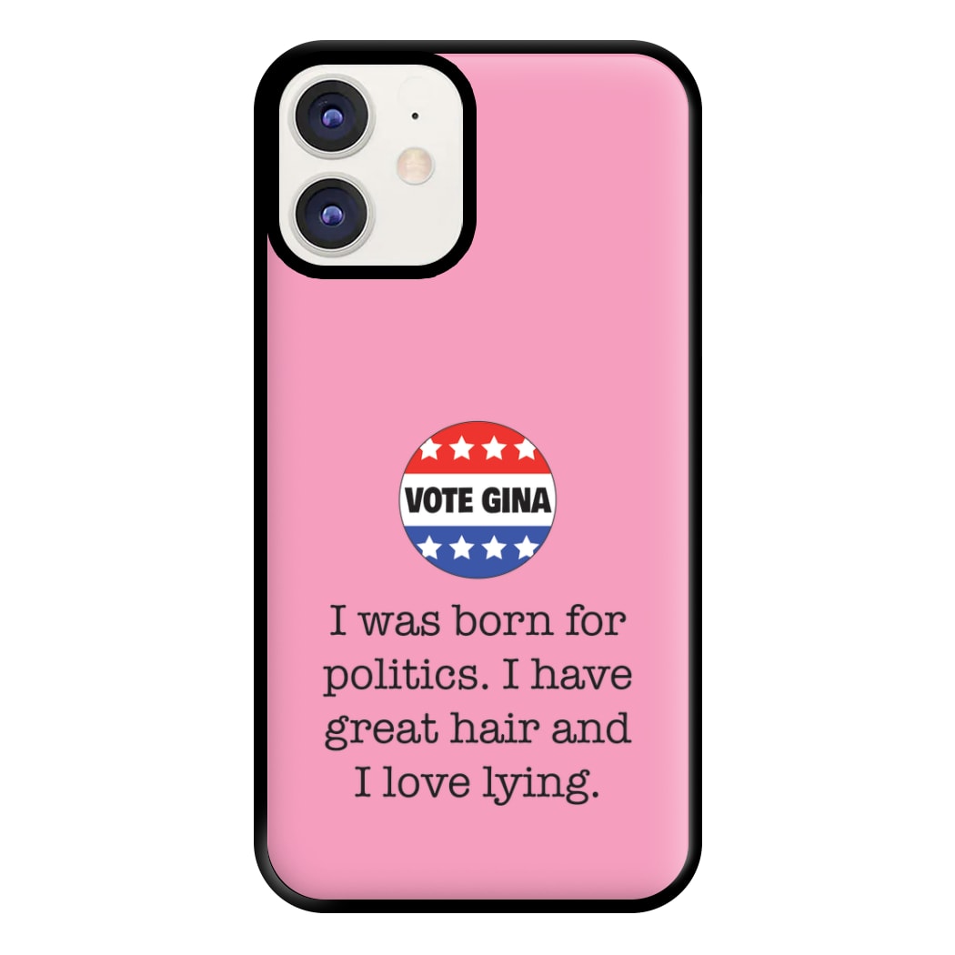 Vote Gina - B99 Phone Case for iPhone 12 / 12 Pro