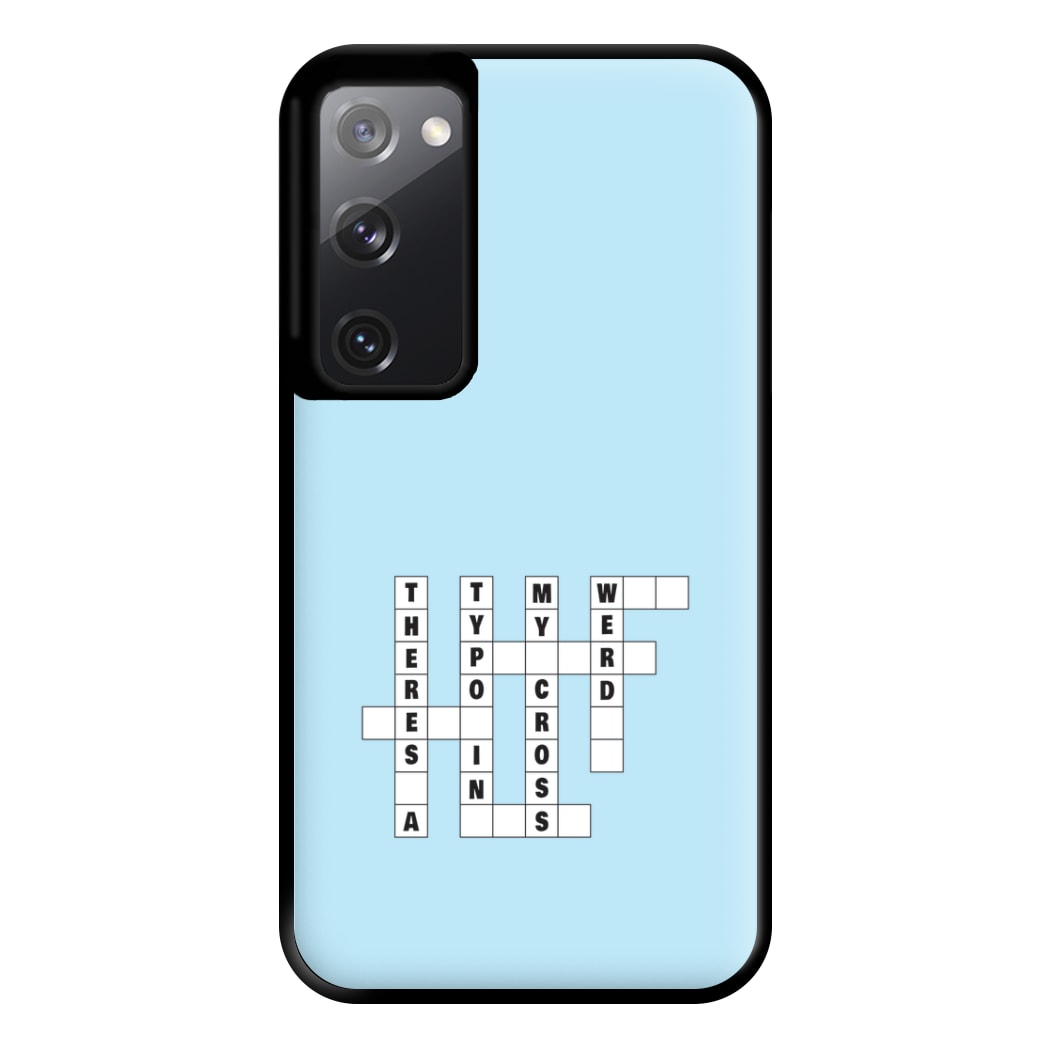 Theres A Typo - B99 Phone Case for Galaxy S20FE