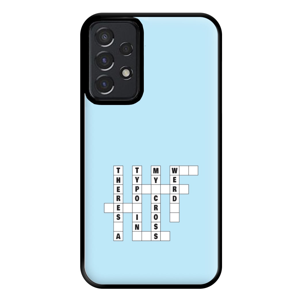 Theres A Typo - B99 Phone Case for Galaxy A52 / A52s