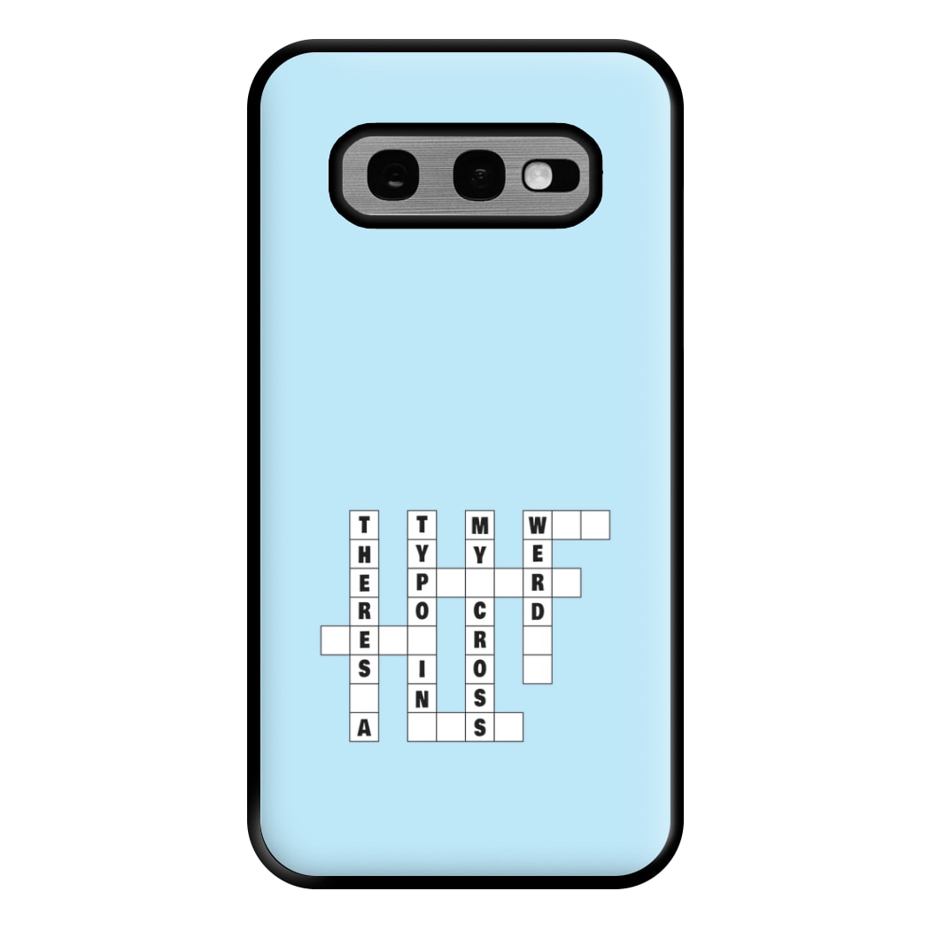 Theres A Typo - B99 Phone Case for Galaxy S10e