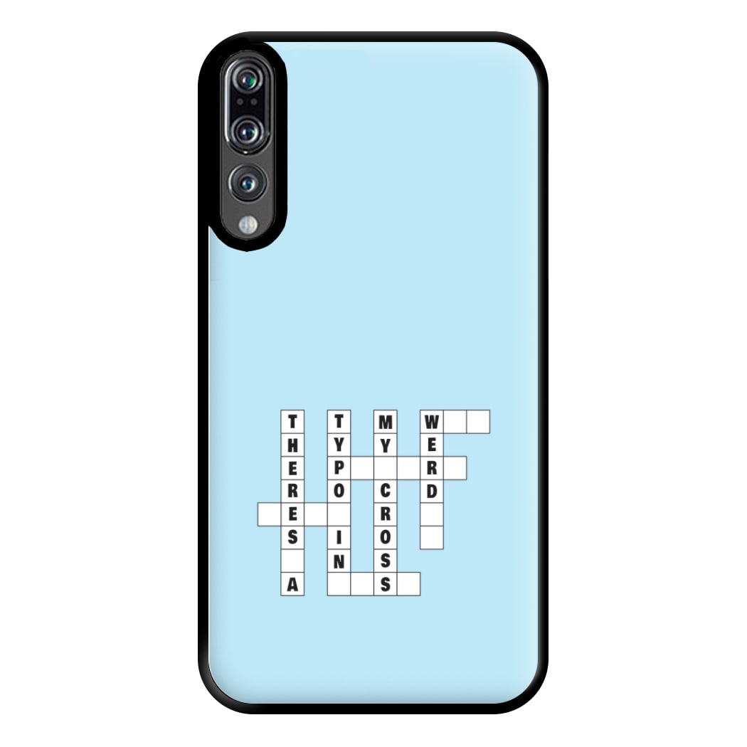 Theres A Typo - B99 Phone Case for Huawei P20 Pro