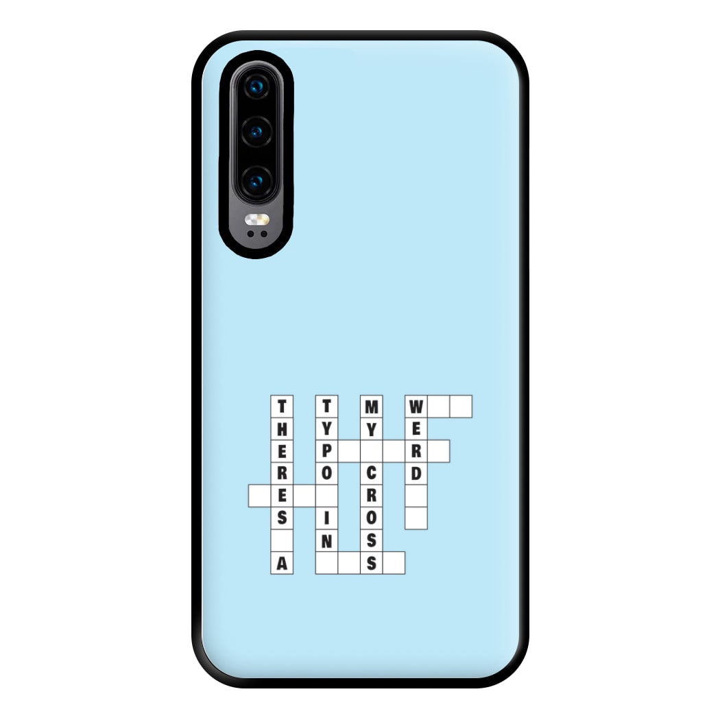 Theres A Typo - B99 Phone Case for Huawei P30