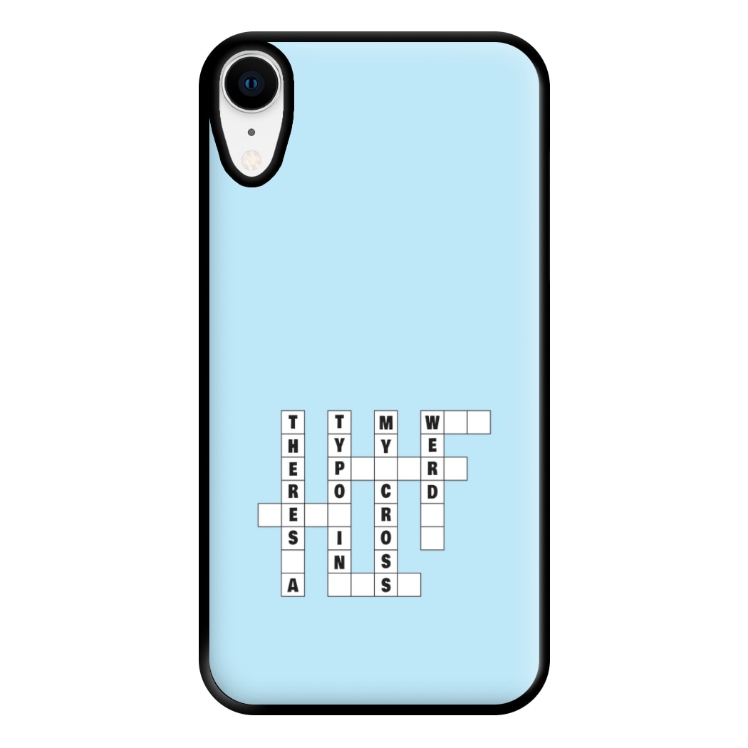 Theres A Typo - B99 Phone Case for iPhone XR