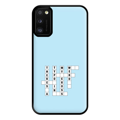 Theres A Typo - B99 Phone Case for Galaxy A41