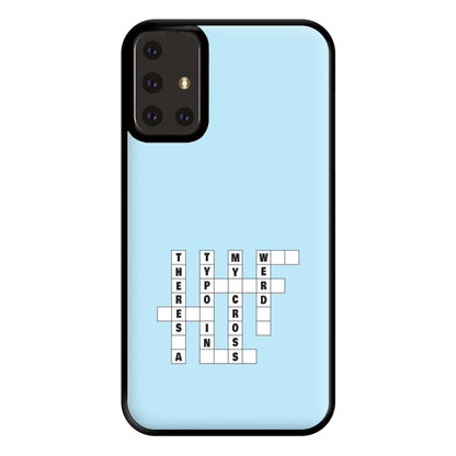 Theres A Typo - B99 Phone Case for Galaxy A71