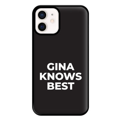 Gina Knows Best - B99 Phone Case for iPhone 13 Mini