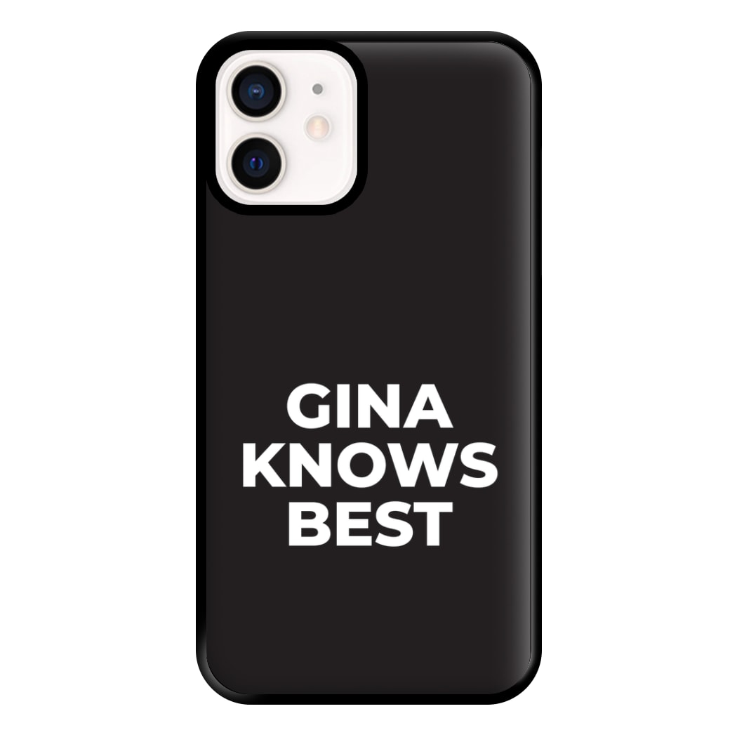 Gina Knows Best - B99 Phone Case for iPhone 12 Mini