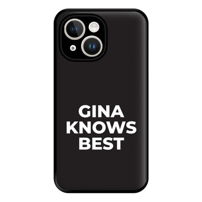 Gina Knows Best - B99 Phone Case for iPhone 14 Plus