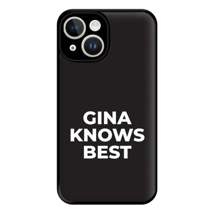 Gina Knows Best - B99 Phone Case for iPhone 14