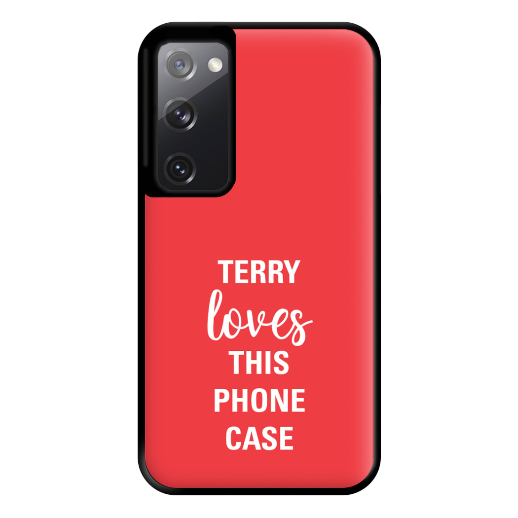 Terry Loves This Phone Case - Brooklyn Nine-Nine Phone Case for Galaxy S20FE