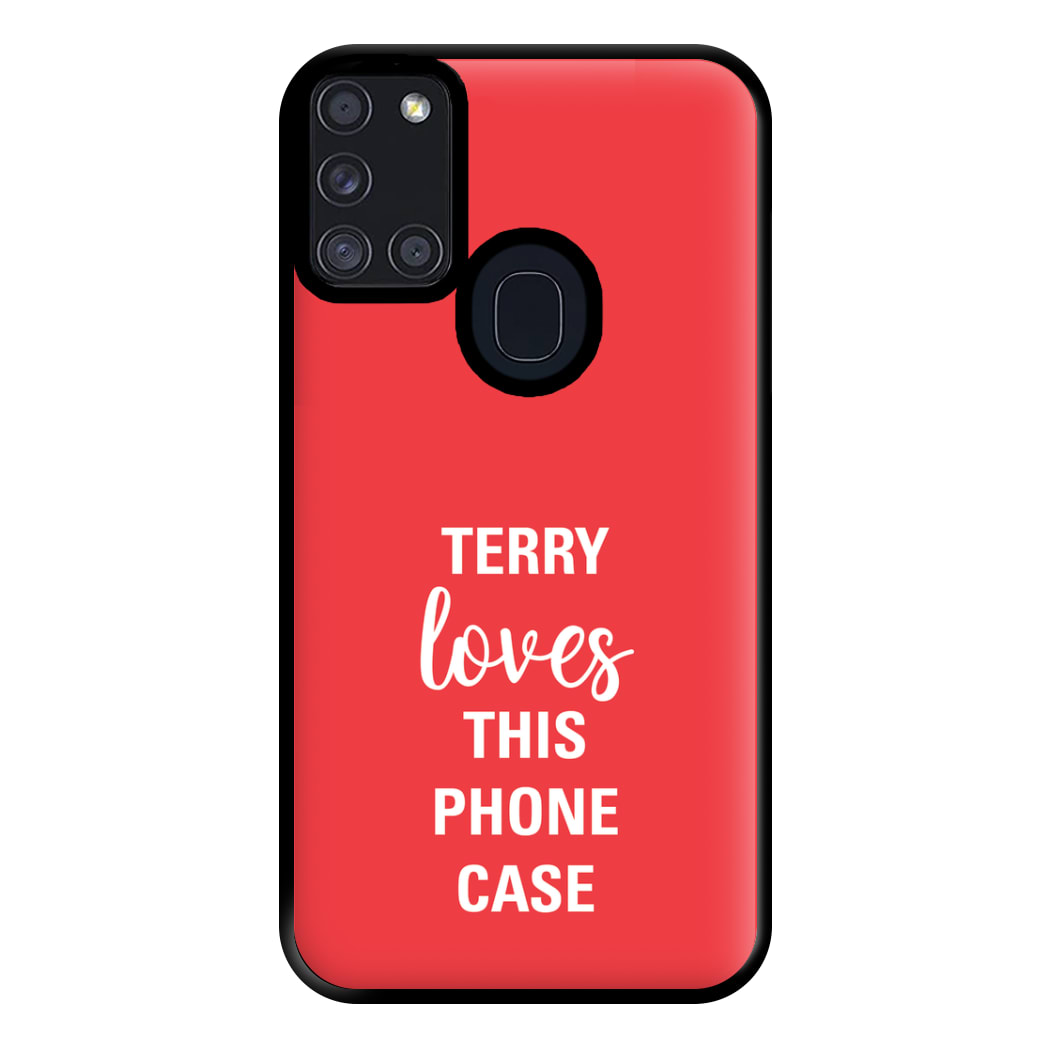 Terry Loves This Phone Case - Brooklyn Nine-Nine Phone Case for Galaxy A21s