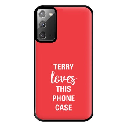 Terry Loves This Phone Case - Brooklyn Nine-Nine Phone Case for Galaxy Note 20 Ultra