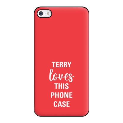 Terry Loves This Phone Case - Brooklyn Nine-Nine Phone Case for iPhone 5 / 5s / SE 2016