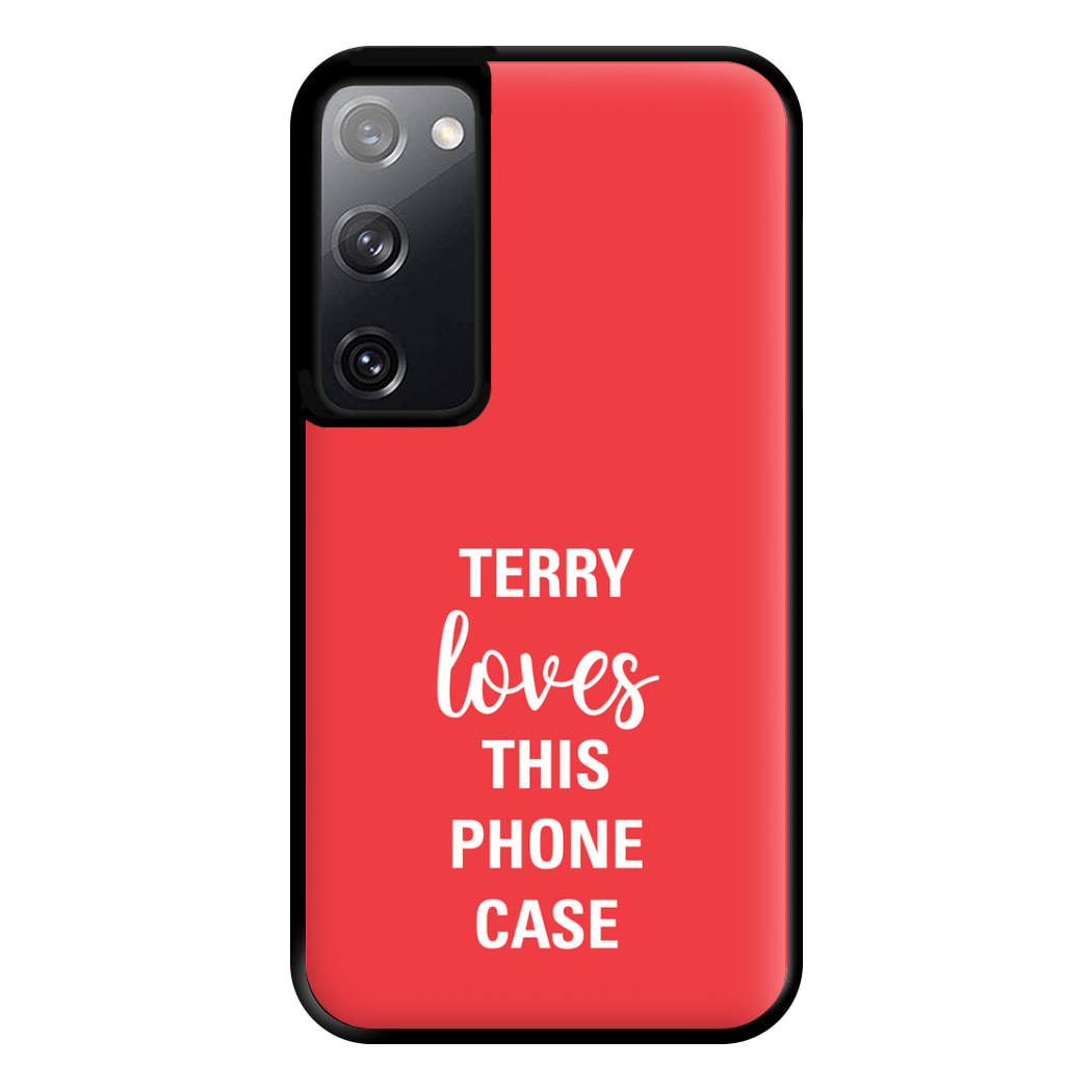 Terry Loves This Phone Case - Brooklyn Nine-Nine Phone Case for Galaxy S20